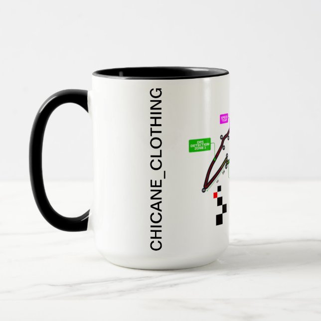 Spa-francorchamps circuit mug (Left)