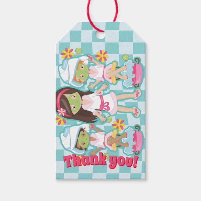 spa gift tags  (Front)