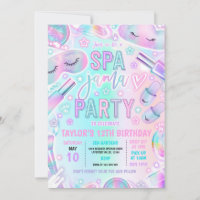 Spa-Jama Slumber Party Pastel Spa Sleepover Party