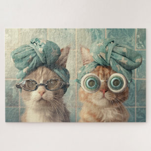 Spa Kittens Jigsaw Puzzle