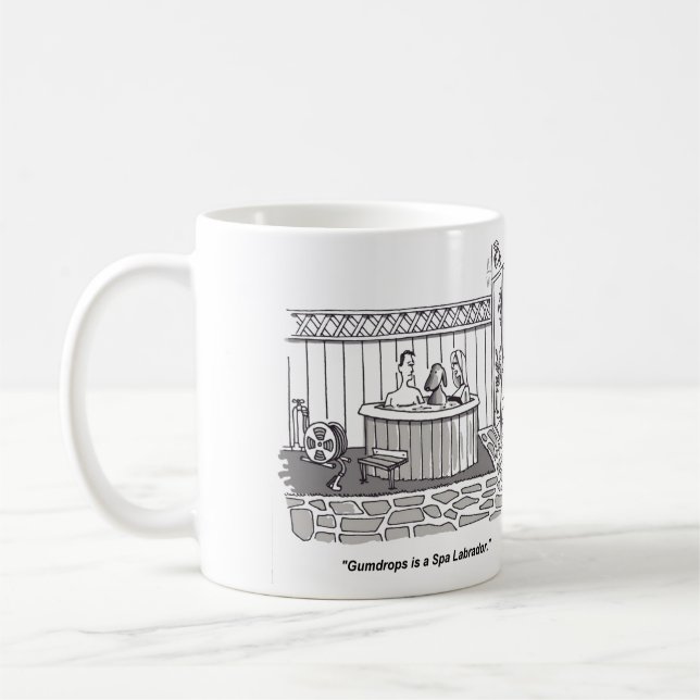 Spa Labrador mug (Left)