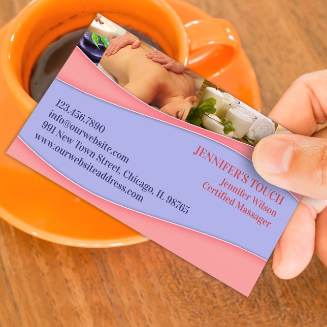 Spa Massage Business Card (Creator Uploaded)