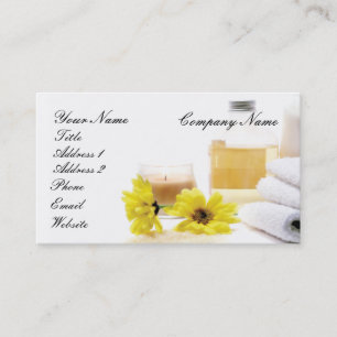 Spa/Massage Business Card