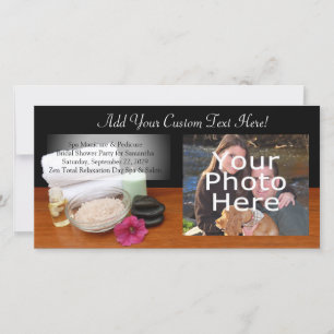 Spa/Massage/Pedicure Salon Scene Black/Colour