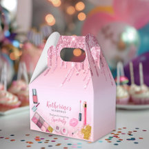 Spa Party Glam Girl Birthday Party Salon Favour Bo