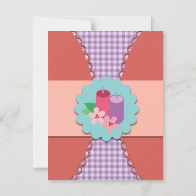 Spa Party Invitation for Kids (Front)