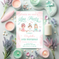 Spa Party Kids Birthday Party Pink