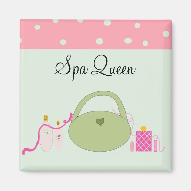 Spa Queen Magnet (Front)