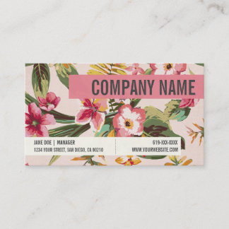 Spa Referral Business Card