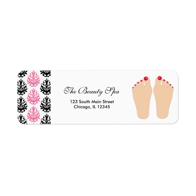 Spa return address (Front)