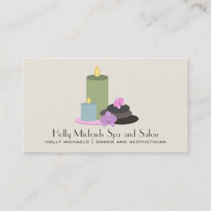 Spa & Salon Business Card