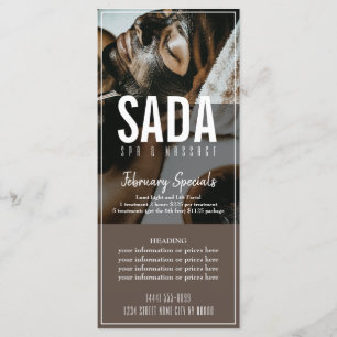 Spa Salon Massage Menu Price List