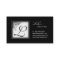 Spa - Salon Monogram BW Business Card 2