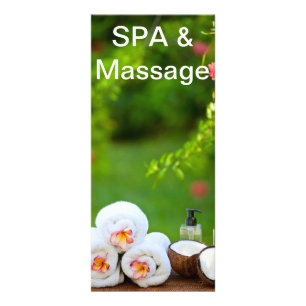 SPA settings Rack Card
