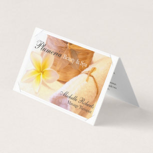 Spa Skin Care Massage Salon W/Appointment Referral Business Card