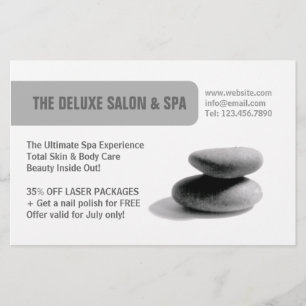 Spa Stones Flyer