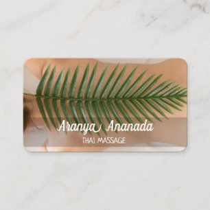 Spa Thai Massage Business Card