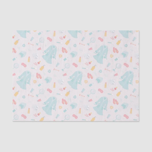 Spa things tissue paper (Front)