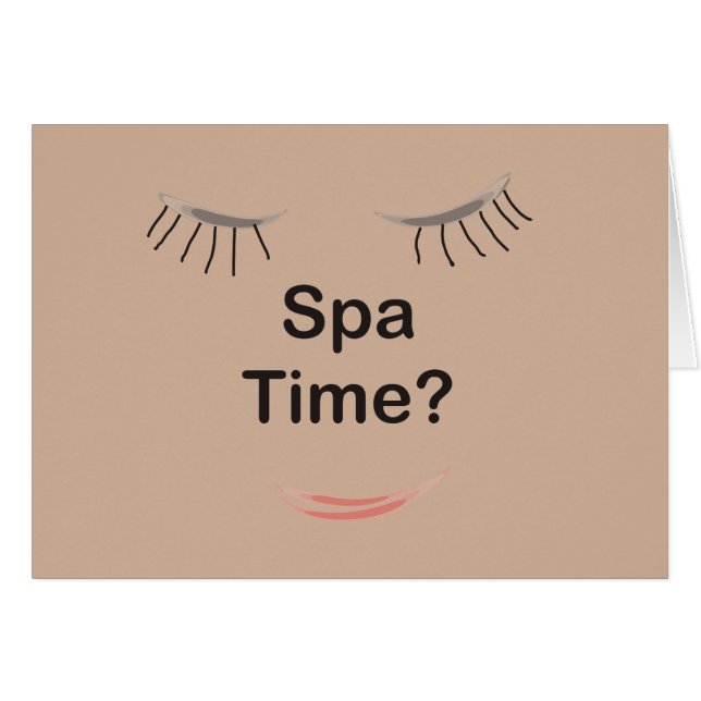 Spa Time (Front Horizontal)