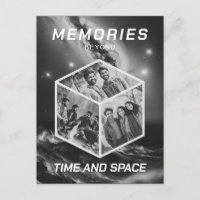 Space 3D Photo Cube Images Collage