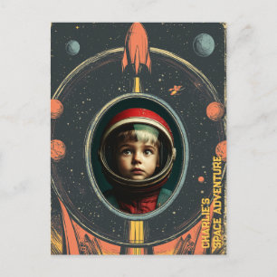 Space Adventure Postcard