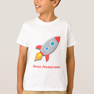 Space adventurer, Outer Space, Rocket Ship T-Shirt