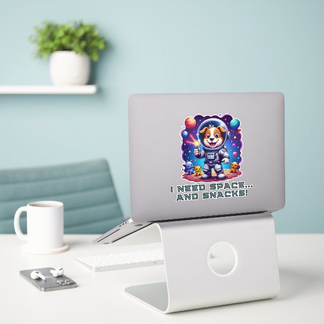 Space Adventurer Poochie (Laptop On Desk)