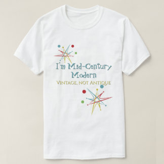 Space Age Atomic Retro Mid-Century Modern Vintage T-Shirt