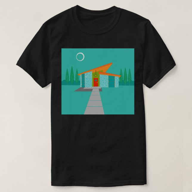 Space Age Cartoon T-Shirt (Design Front)