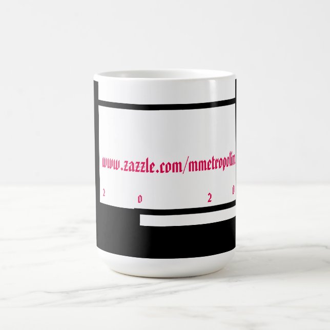 Space Age Daily Mug bY #MMetropolim (Center)