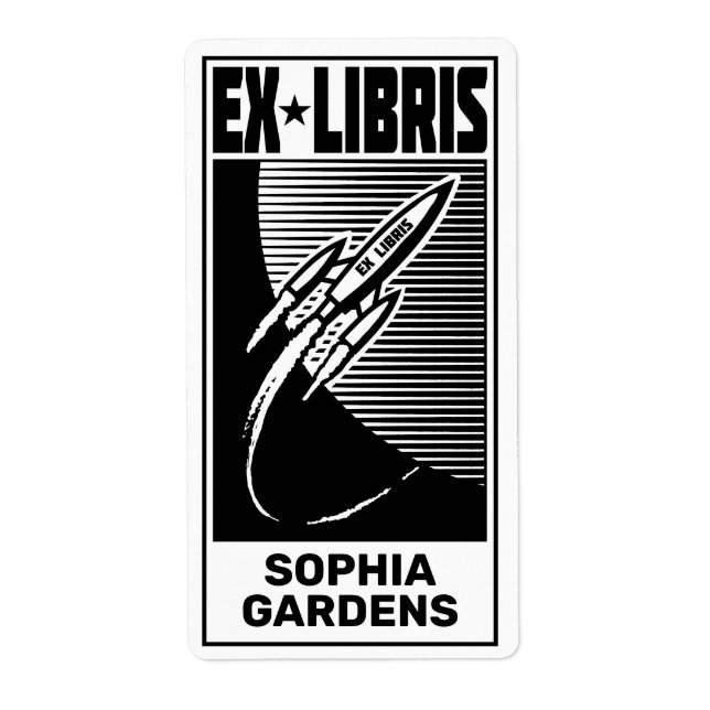 Space Age Ex Libris  (Front)