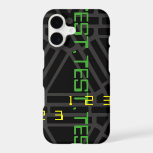 Space Age Futuristic Test Pattern Design