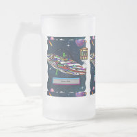Space alien drink bar ufo