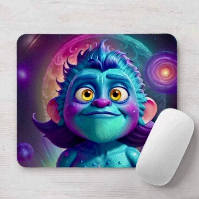 Space Alien & Friend Mouse Mat (Creator Uploaded)