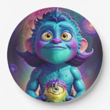 Space Alien & Friend 