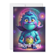 Space Alien & Friend 