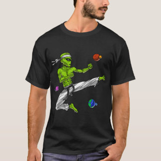 Space Alien Karate T-Shirt
