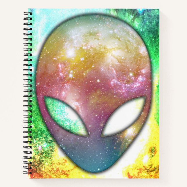 Space Alien Notebook (Front)
