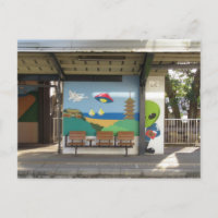 Space Alien of Hakui Station: Ishikawa, Japan