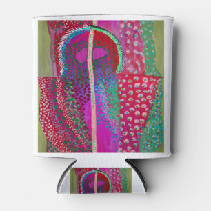 Space Alien Party Animal Can Cooler