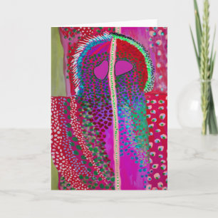 Space Alien Party Animal Card