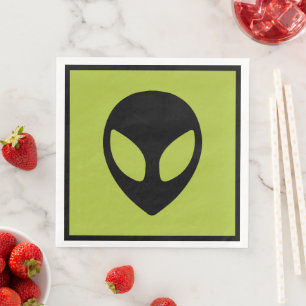 Space Alien Science Fiction Extraterrestrial  Napkin