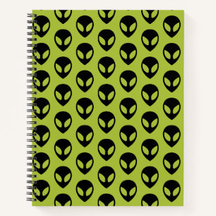 Space Alien Science Fiction Extraterrestrial Notebook