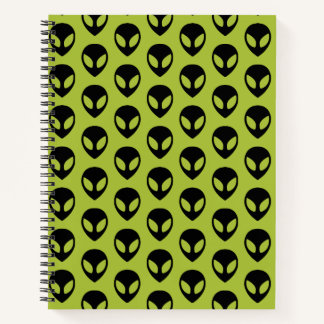 Space Alien Science Fiction Extraterrestrial Notebook