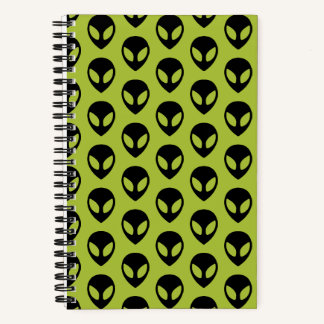 Space Alien Science Fiction Extraterrestrial Notebook