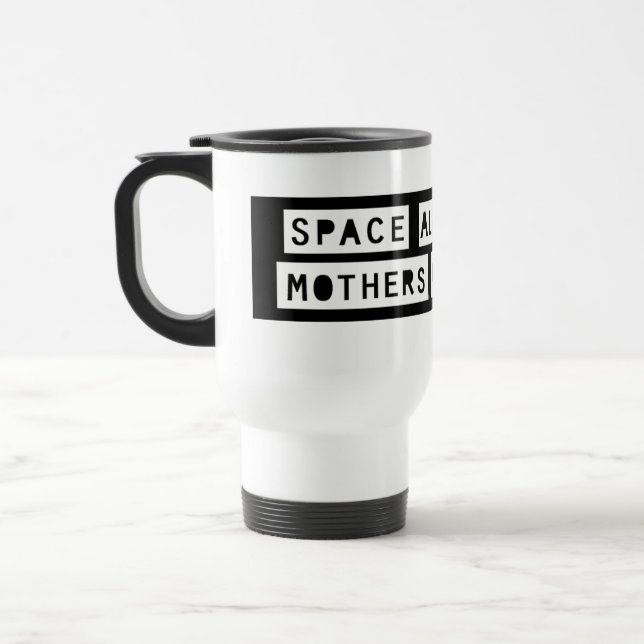 Space Aliens, Bad Mothers and Guns! Mug (Left)
