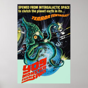Space Amoeba Poster