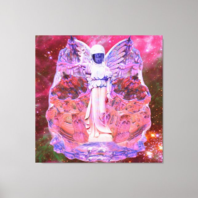 Space Angel Canvas Print (Front)