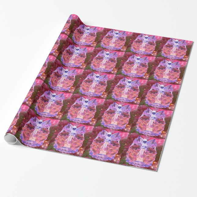 Space Angel Wrapping Paper (Unrolled)