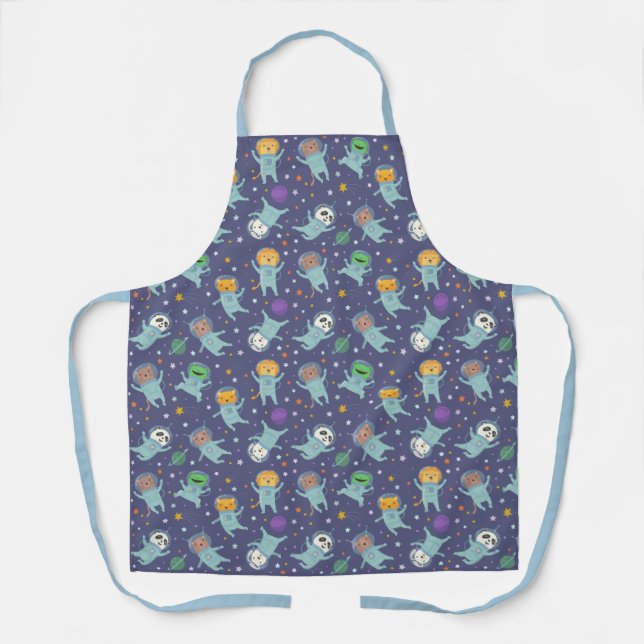 Space Animals Apron (Front)